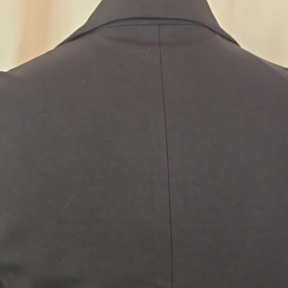 Coldwater Creek Black Ponte Blazer Women's 18 Office Business Casual Stretch